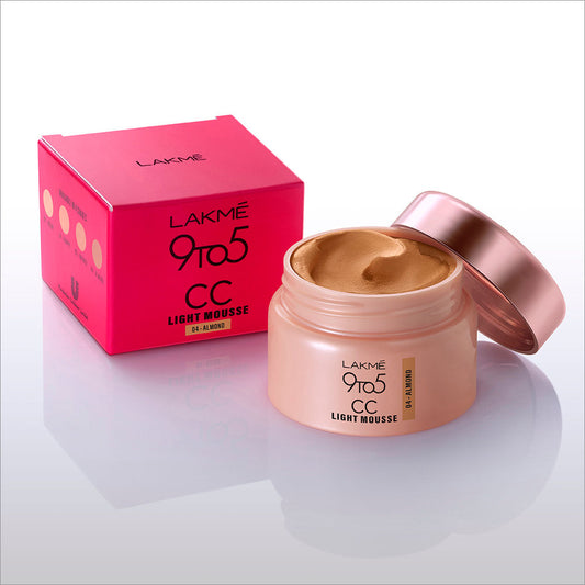 Lakme 9 to 5 CC Mousse Almond 25 g - Image 2