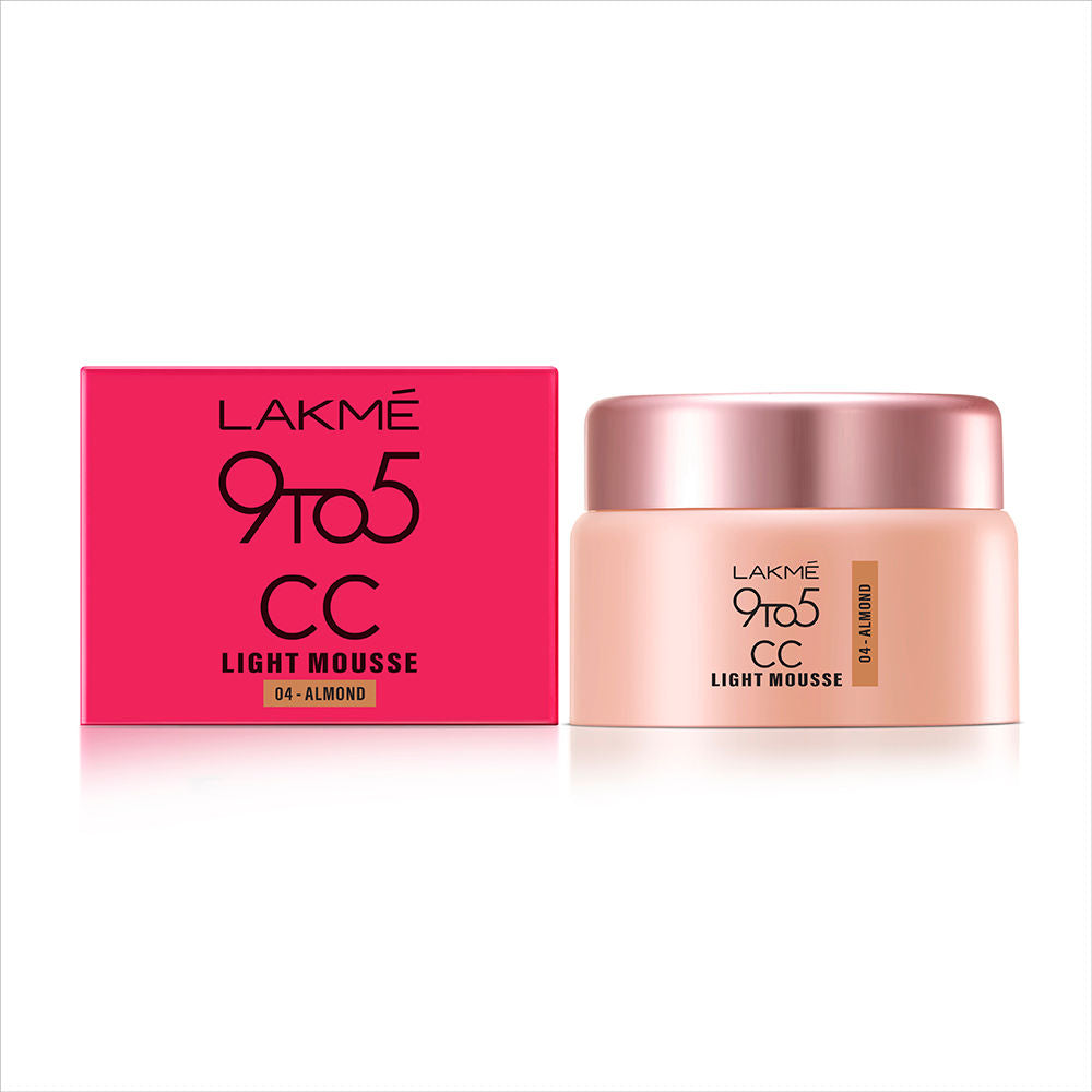 Lakme 9 to 5 CC Mousse Almond 25 g - Image 4