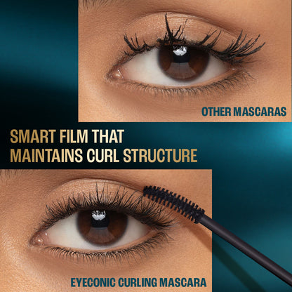 Lakme 9 to 5 Eyeconic Curling Mascara, Smudge-Proof, Waterproof, lasts upto 24 Hrs - Black (9 ml) - Image 5