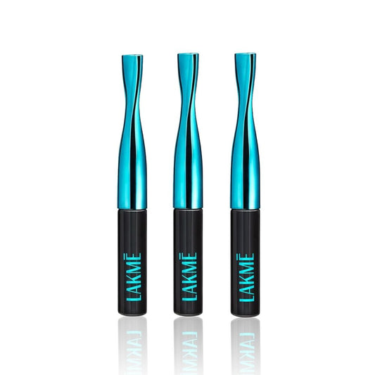 Lakme 9 to 5 Eyeconic Liquid Eyeliner – Pack of 3