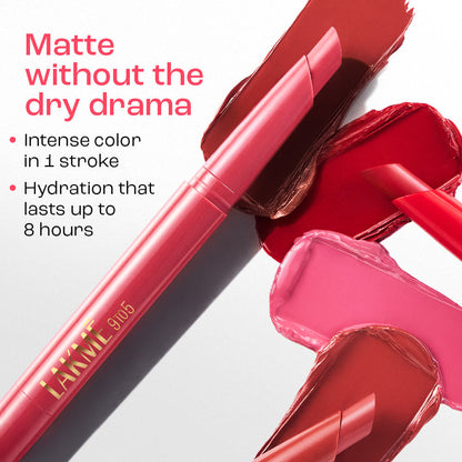 Lakme 9 to 5 Forever Matte Lip Crayon, Moment Mauve, 1.1 g with Vitamin C, Long-lasting Hydration - Image 3