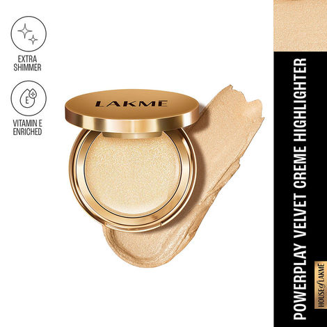 Lakme 9 to 5 Powerplay Velvet Creme Highlighter - Sultry Gold (9 g)