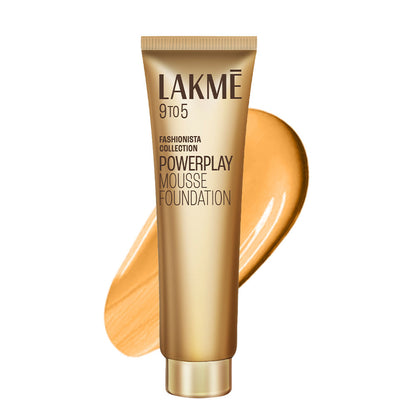 Lakme 9 To 5 Powerplay Matte Mousse Foundation - Beige Vanilla 02 (6 g) - Image 2