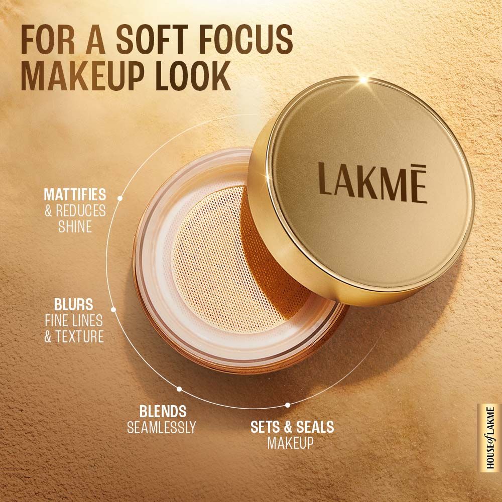 Lakme 9to5 Double Duty Bake & Blur Setting Powder 10 g - Image 3