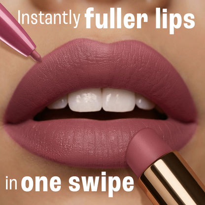 Lakme 9to5 Hya Matte Beach Edit Lipstick+Liner 6- Off Duty Nude- 2.24 g - Image 2