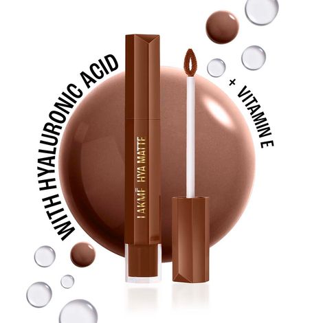 Lakme 9to5 Hya Matte Lip Liquid + Hyaluronic Acid Coffee Break 5.3 ml