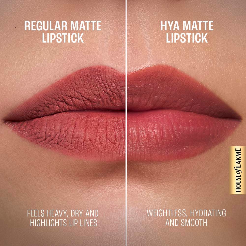 Lakme 9to5 Hya Matte Lip Liquid + Hyaluronic Acid Meetup Mauve 5.3 ml - Image 3