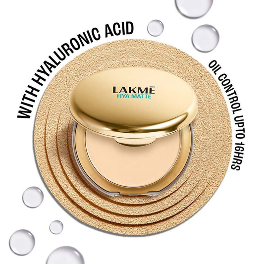 Lakme 9to5 Hya Matte Pressed Powder Ivory 9 g