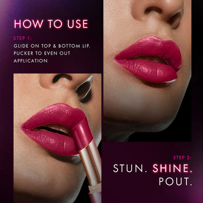 Lakme 9to5 P+S Lipstick, Wine, 3.6 g - Image 5
