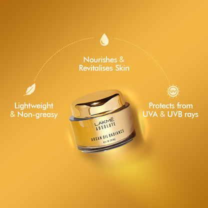 Lakme Absolute Argan Oil Radiance Oil-in-Creme, 50 g - Image 2