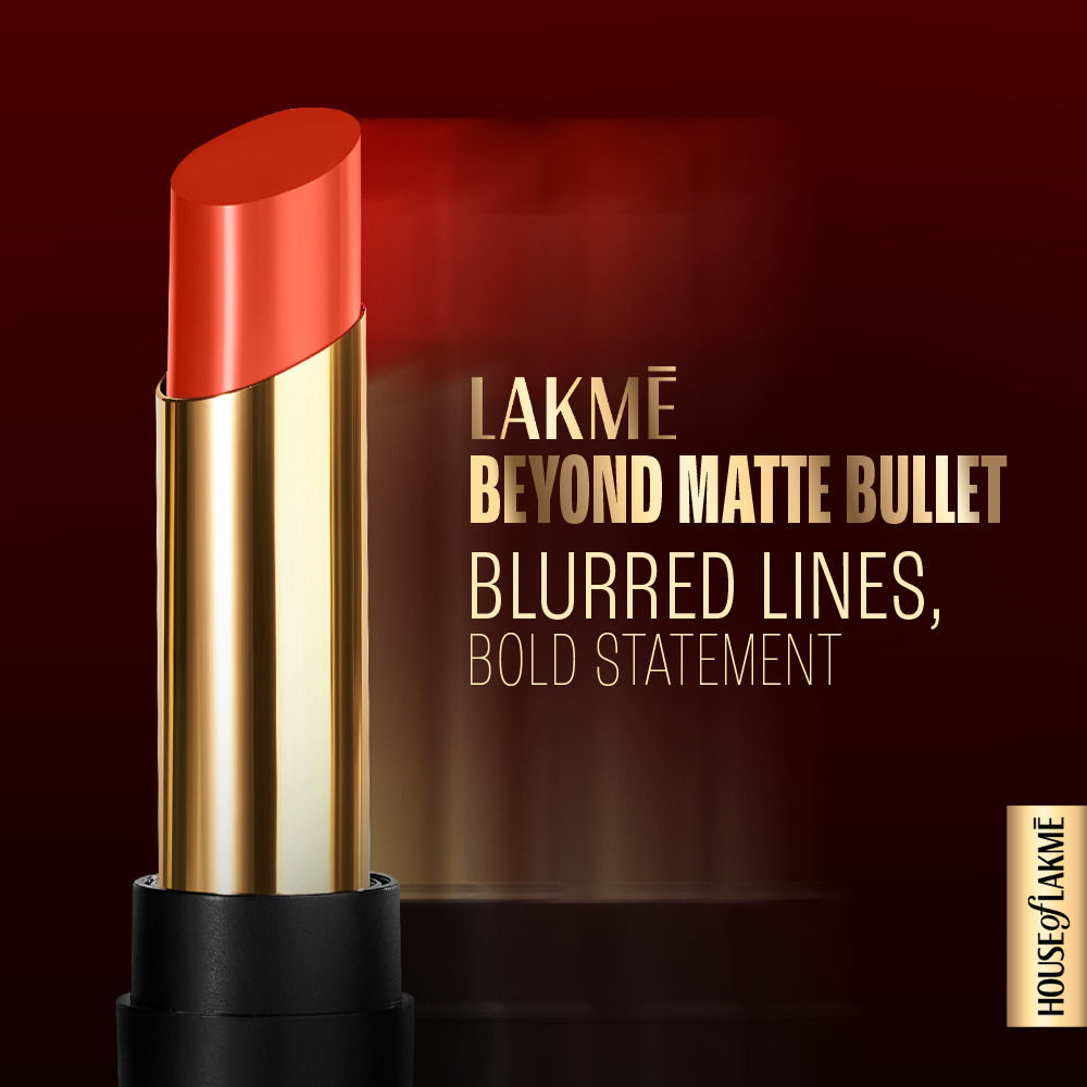 Lakme Absolute Beyond Matte Lip 401 OrangeOasis 3.4 g - Image 3