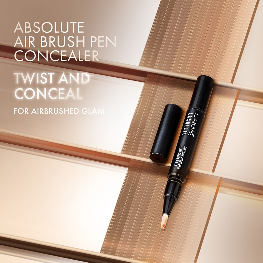 Lakme Absolute Instant Airbrush Concealer Pen - Cinmon, 1.8 g - Image 3