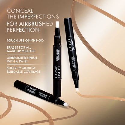 Lakme Absolute Instant Airbrush Concealer Pen - Cinmon, 1.8 g - Image 5
