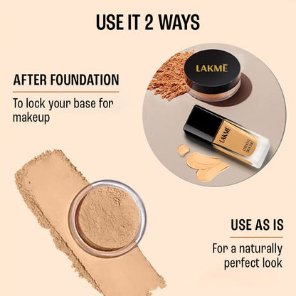 Lakme Showstopper Collection Xtraordin-airy Baking Powder 24 Beige 8 g - Image 3