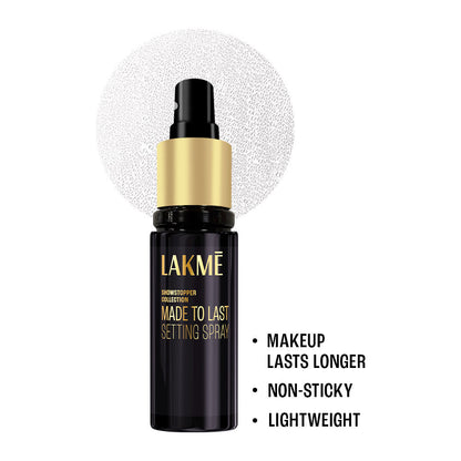 Lakme SHOWSTOPPER COLLECTION Made to Last Setting Spray (60 ml)