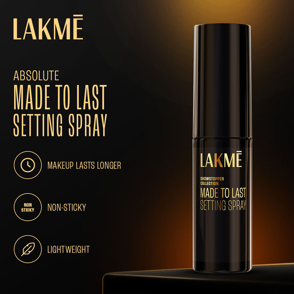 Lakme SHOWSTOPPER COLLECTION Made to Last Setting Spray (60 ml) - Image 2