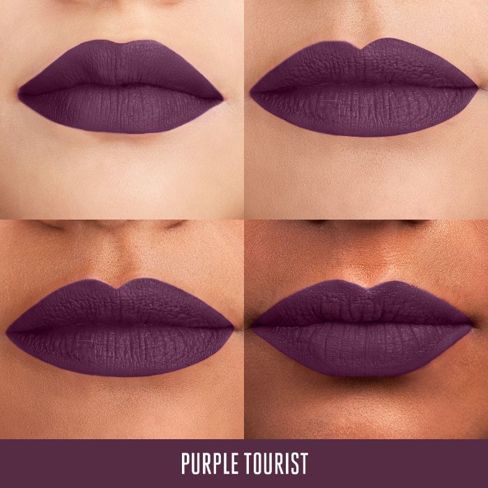 Lakme Absolute Matte Melt Mini Liquid Lip Colour, Purple Tourist, 2.4 ml - Image 3