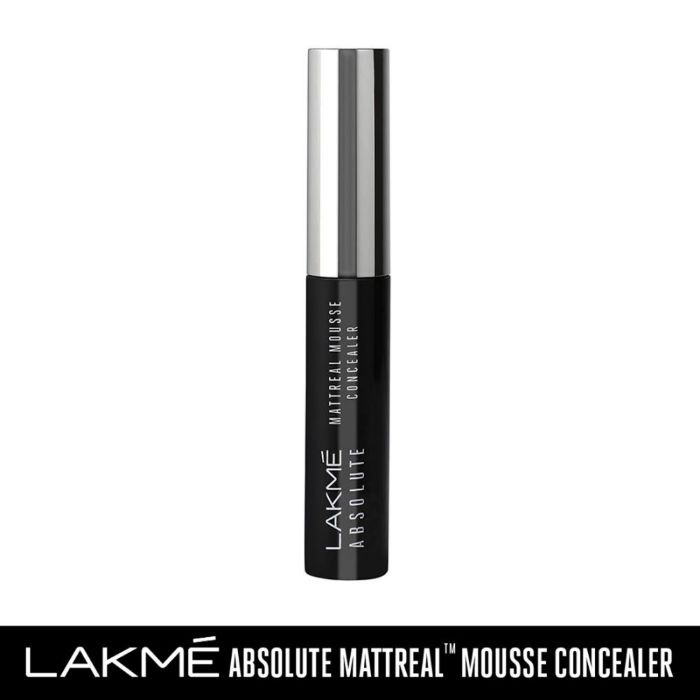 Lakme Absolute Mattreal Mousse Concealer - Natural 02 (9 g) - Image 2