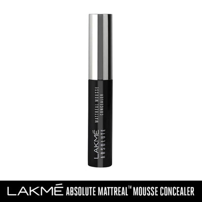 Lakme Absolute Mattreal Mousse Concealer - Natural 02 (9 g) - Image 2