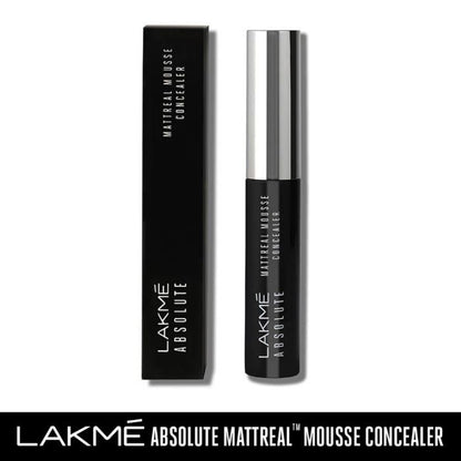 Lakme Absolute Mattreal Mousse Concealer - Natural 02 (9 g) - Image 3