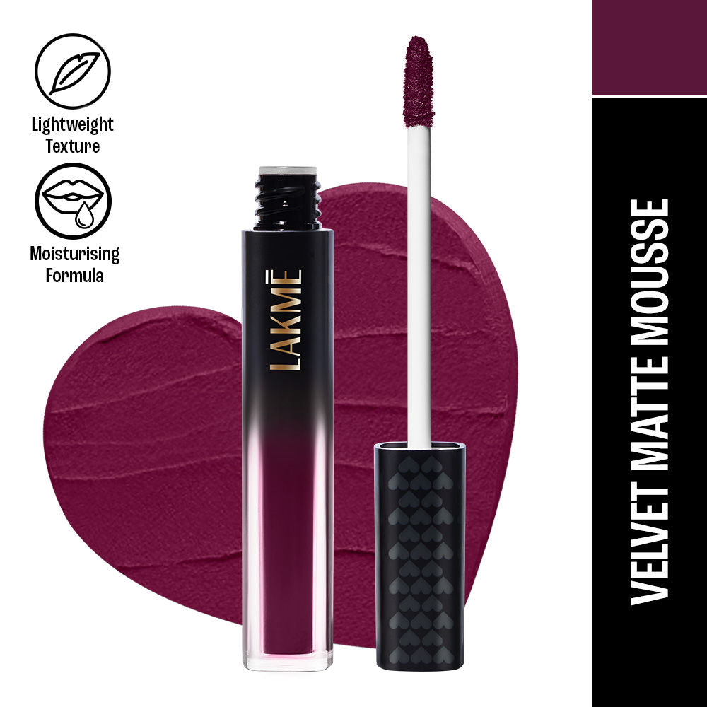 Lakme Absolute Sheer Lip Mousse 103 Dark Cherry