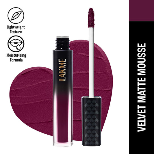 Lakme Absolute Sheer Lip Mousse 103 Dark Cherry