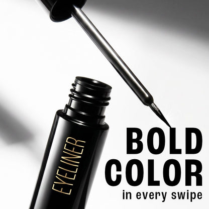 Lakme Unreal Precision Liquid Eye Liner, with Aqua, Liquid Eye Liner for Eyes (4.5 ml) - Image 3