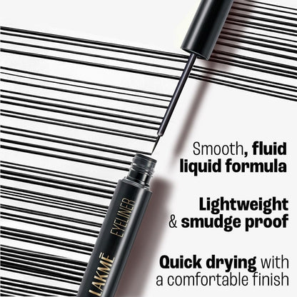 Lakme Unreal Precision Liquid Eye Liner, with Aqua, Liquid Eye Liner for Eyes (4.5 ml) - Image 5