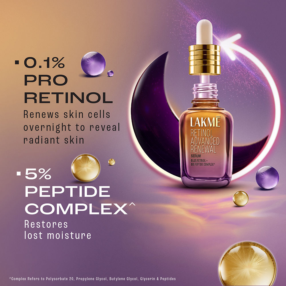 Lakme Skin Ultime Collection Retinol Advanced Renewal Serum 15 ml - Image 4