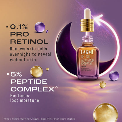 Lakme Skin Ultime Collection Retinol Advanced Renewal Serum 15 ml - Image 4