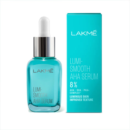 Lakme Lumi Smooth Serum with 8% AHA - BHA - PHA+ Complex with Salicylic Acid – 15 ml - Image 2