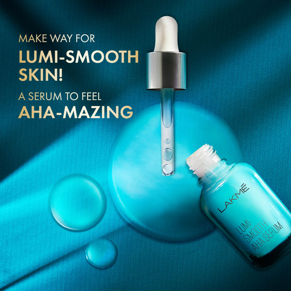 Lakme Lumi Smooth Serum with 8% AHA - BHA - PHA+ Complex with Salicylic Acid – 15 ml - Image 4