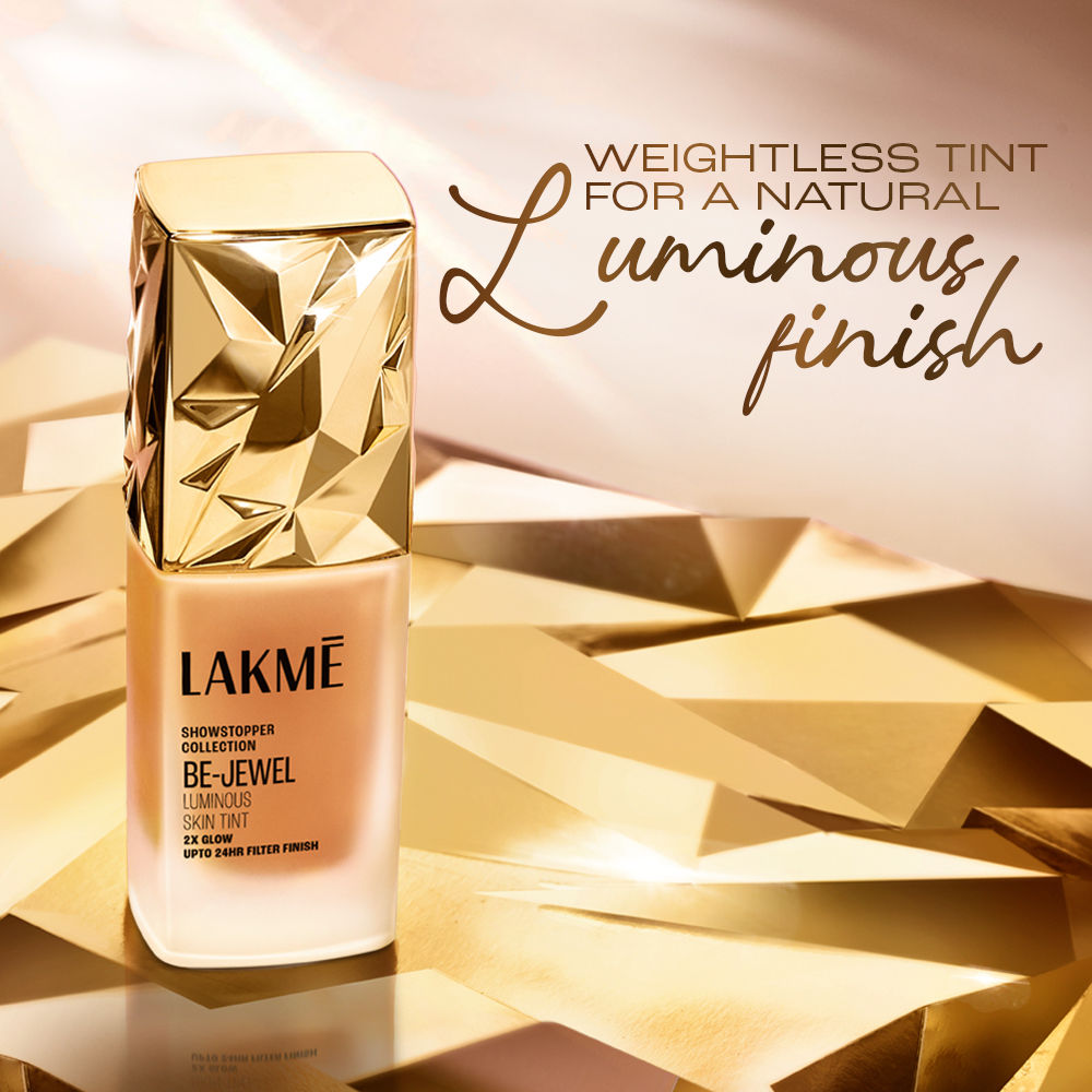 Lakme Be-Jewel Luminous Skin Tint Warm Sand 25 ml - Image 2