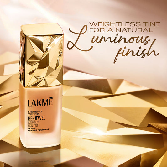 Lakme Be-Jewel Luminous Skin Tint Warm Sand 25 ml - Image 2