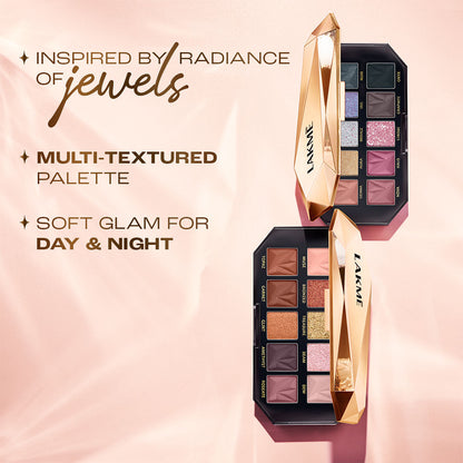 Lakme Be-jewel Multichrome Eyeshadow - Gilded Glow 12 g - Image 4