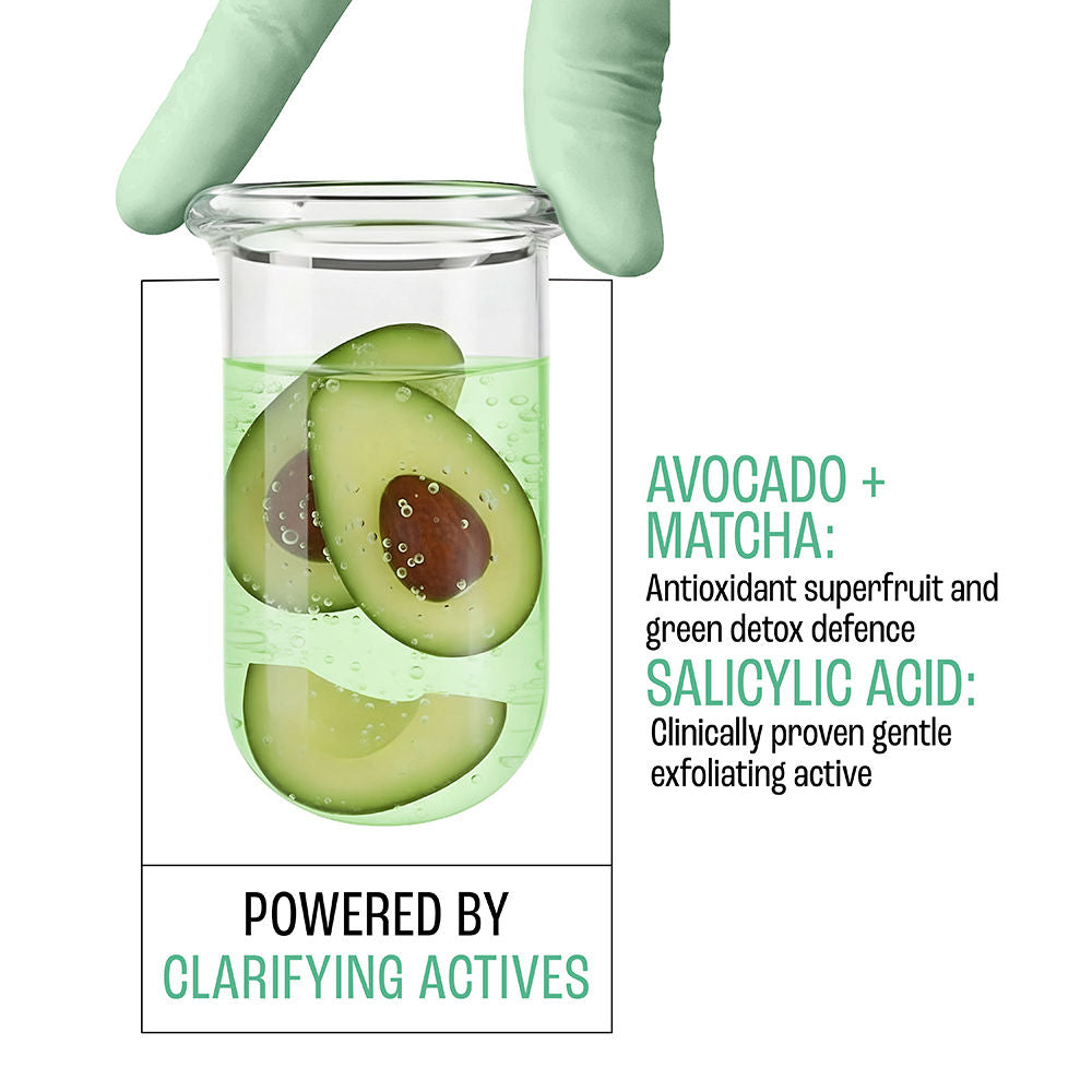Lakme Blush & Glow Avocado Matcha + Salicylic Acid Gentle Jelly Face Wash for Oily and Combination Skin - 100 g - Image 3