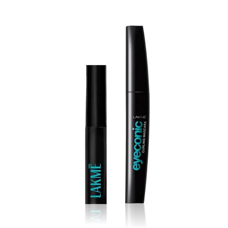 Lakme Bold Eye Duo (9 to 5 Eyeconic Liquid Eyeliner – 4.5 ml + Eyeconic Curling Mascara – 9 ml) Combo of 2