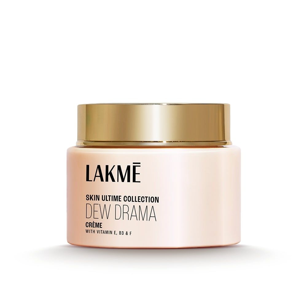 Lakme Dew Drama Gel Creme, Pro-Ceramides, Vit E + Vit B + Vit F 50 g - Image 4