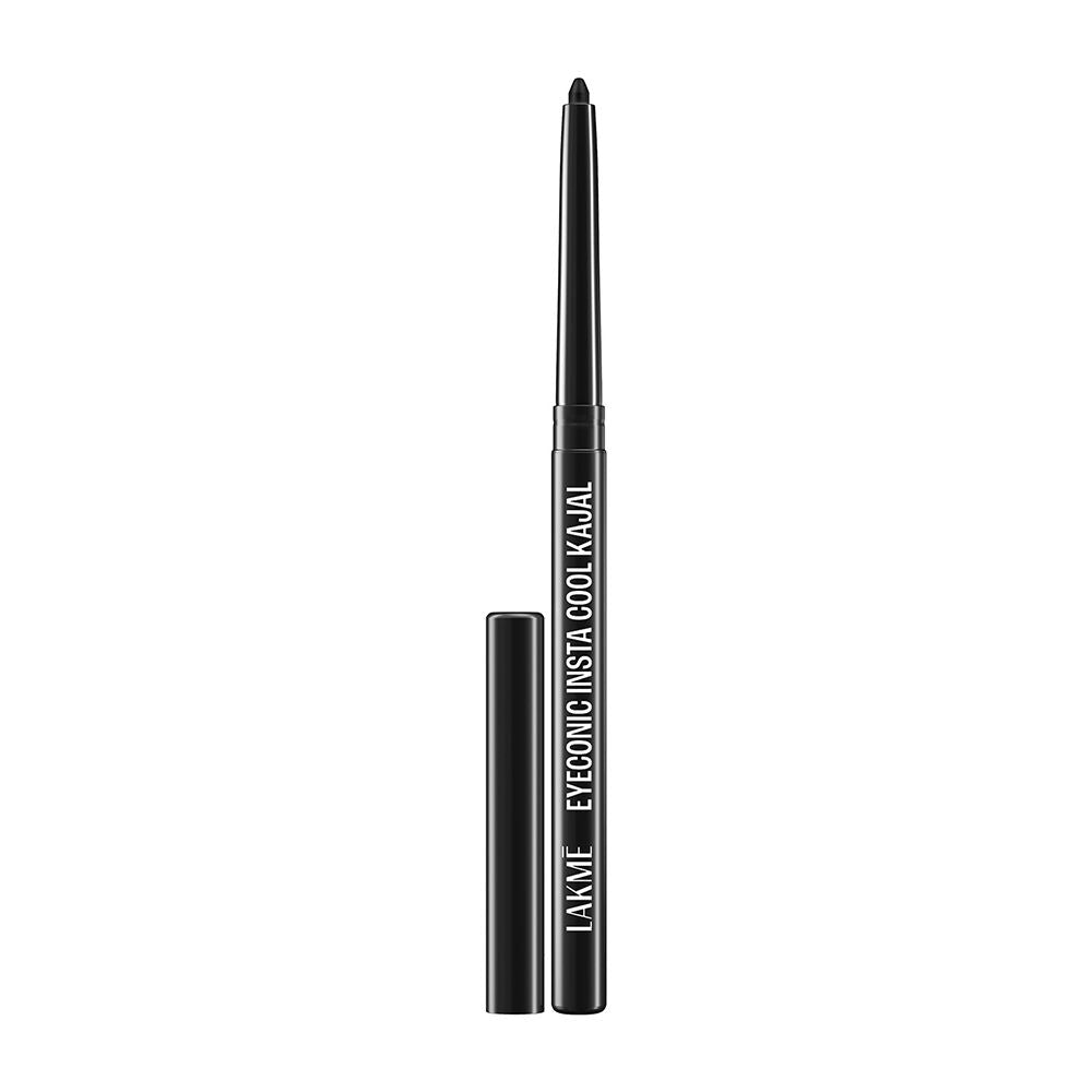 Lakme Eyeconic Insta Cool Kajal, Black, 0.35 g - Image 2