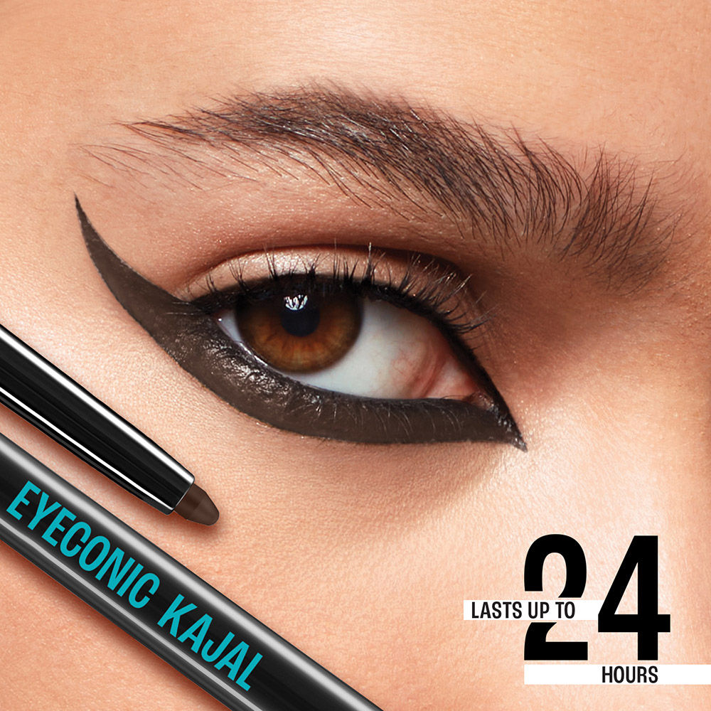 Lakme Eyeconic Kajal - Classic Brown (0.35 g) - Image 4