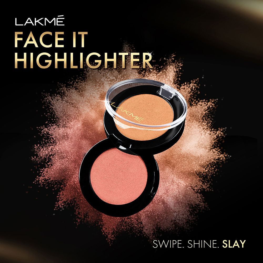 Lakme FaceIt HighlighterRoseGold H3 4 g - Image 3