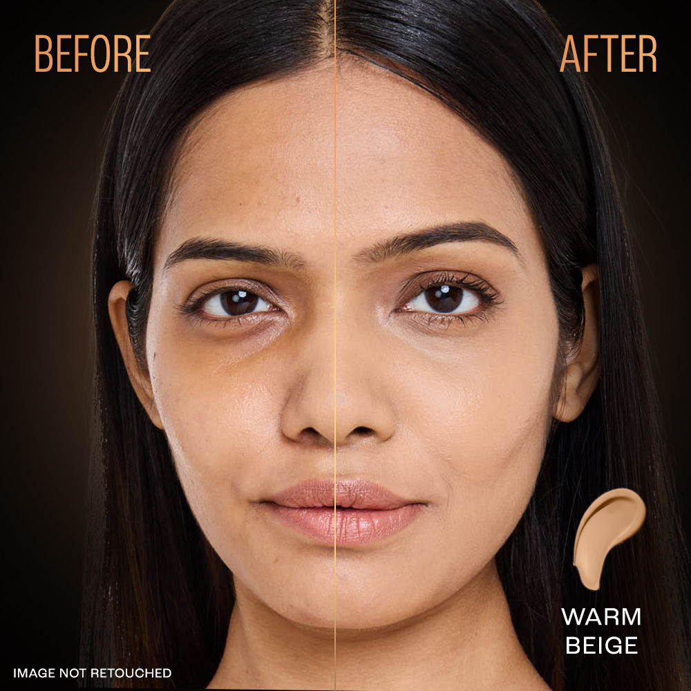 Lakme Forever Matte Longwear Foundation, Warm Beige,25 ml, With Active Niacinamide & SPF 15 - Image 3