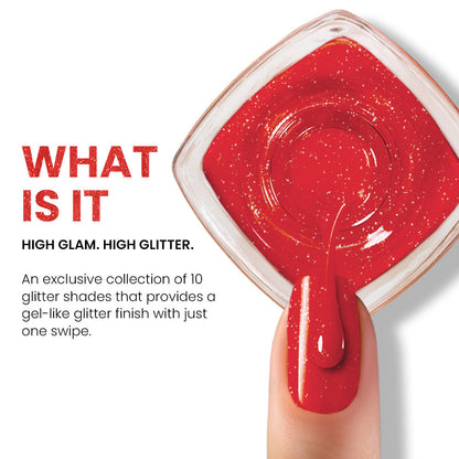 Lakme Glitterati Collection Nail Paint For High Glam, 12 ml - Image 3