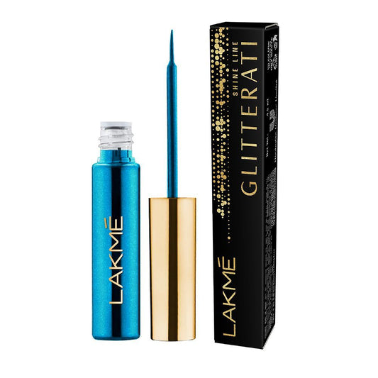 Lakme Glitterati Collection Shine Eyeliner Darng Blu 4.5 ml - Image 2