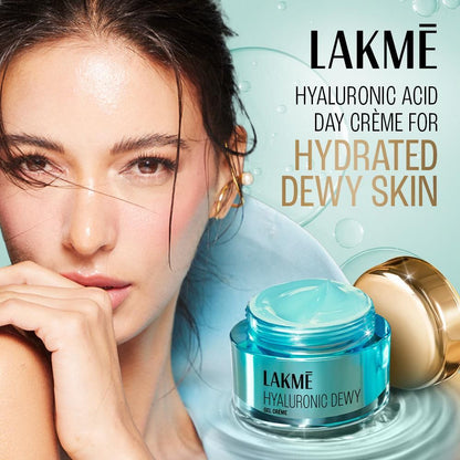 Lakme Hyaluronic Dewy Gel Creme with Hyaluronic Acid 50 g - Image 3
