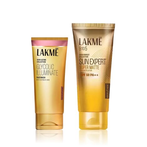 Lakme Illuminate Cleanse (50 ml) & Sun-Protect Combo (50 ml)