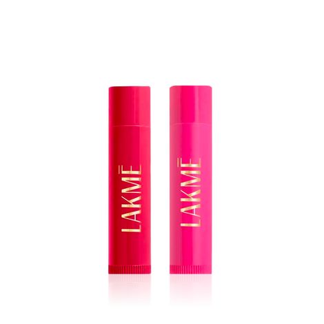 Lakme Lip Love Care Stick Combo of 2(Strawberry – Nourishing Lip Balm SPF 15 (4.5 g) + Cherry Nourishing Lip Balm SPF 15 (4.5 g))