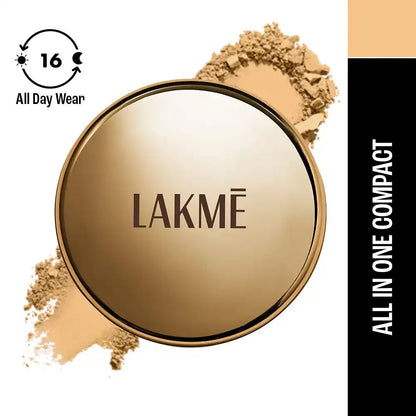 Lakme Makeup combo (Powerplay Primin gm Powder Foundation Compact Ivory Cream (9 g) + 9 To 5 Fashionista Collection Powerplay Priming Foundation - Image 2