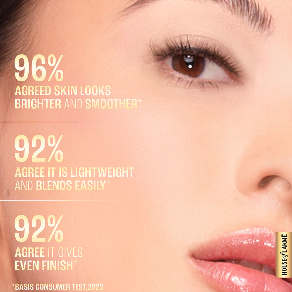 Lakme VitC Superglow, with 3% Vitamin C, Skin Perfecting Tint, 25 ml, Cool Ivory C100 - Image 5