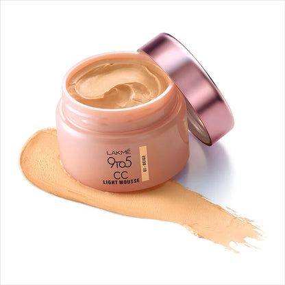 Lakme No Makeup Makeup Must Haves combo (Lumi Skin Cream(30 g) and Absolute Perfect Radiance Serum(15 ml)+ 9 To 5 CC Mousse - Beige(25 g)) - Image 4